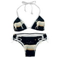 thumbnail image 1 of Taurus Constellation Women's Detachable Sponge Adjustable Strap Bikini Set 2-Pack for Beach and Pool Parties, 1 of 1