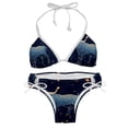 thumbnail image 1 of Taurus Constellation Women's Swimsuit Bikini Set, Detachable Sponge, Adjustable Strap, 2-Pack, Swim Suits, 1 of 6