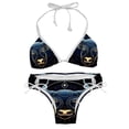 thumbnail image 1 of Taurus Constellation Women's Swimsuit Bikini Set with Detachable Sponge, Adjustable Strap, Two-Pack - Ideal for Beach, Pool, Swim Parties, 1 of 1