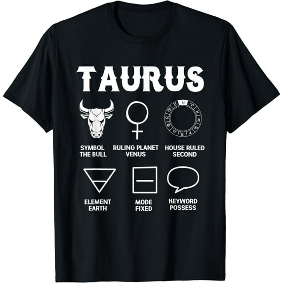 Taurus Constellation Zodiac Sign Taurus Facts T-Shirt