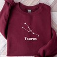 thumbnail image 1 of Taurus Embroidered Sweatshirt, 1 of 2
