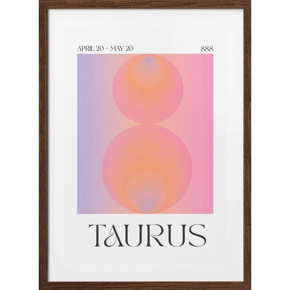 Taurus Framed Art Modern Wall Decor