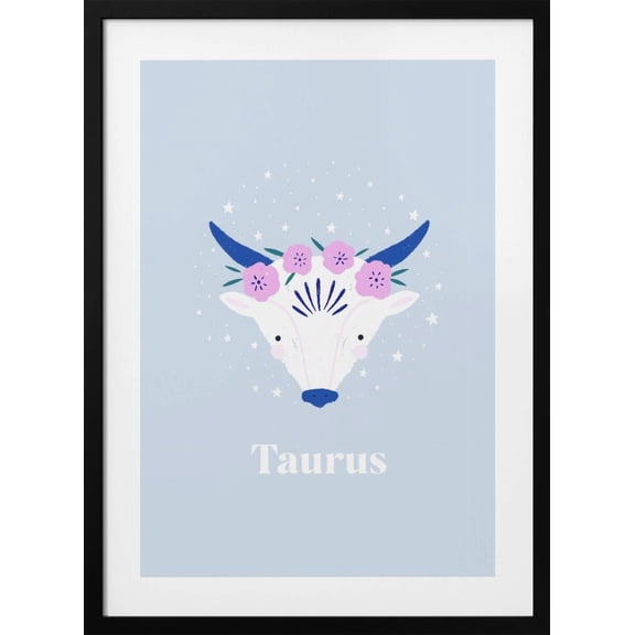 Taurus Framed Art Modern Wall Decor