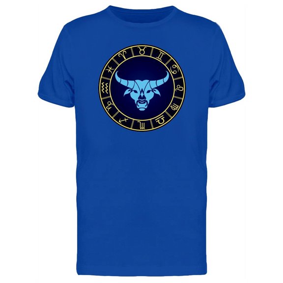 Taurus Inside Golden Frame T-Shirt Men -Image by Shutterstock, Male Small