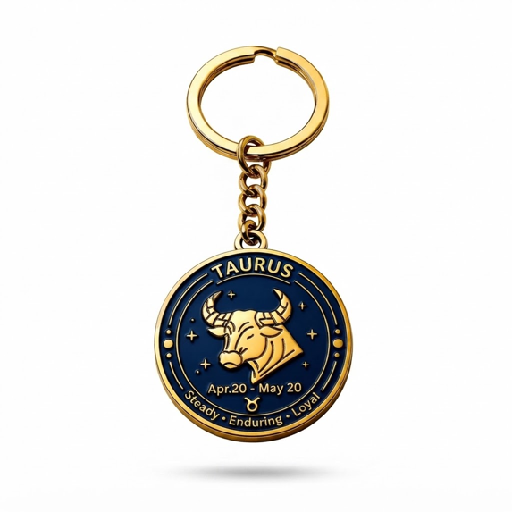 Taurus Keychain