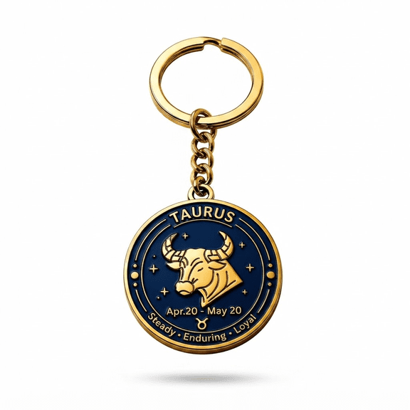 Taurus Keychain