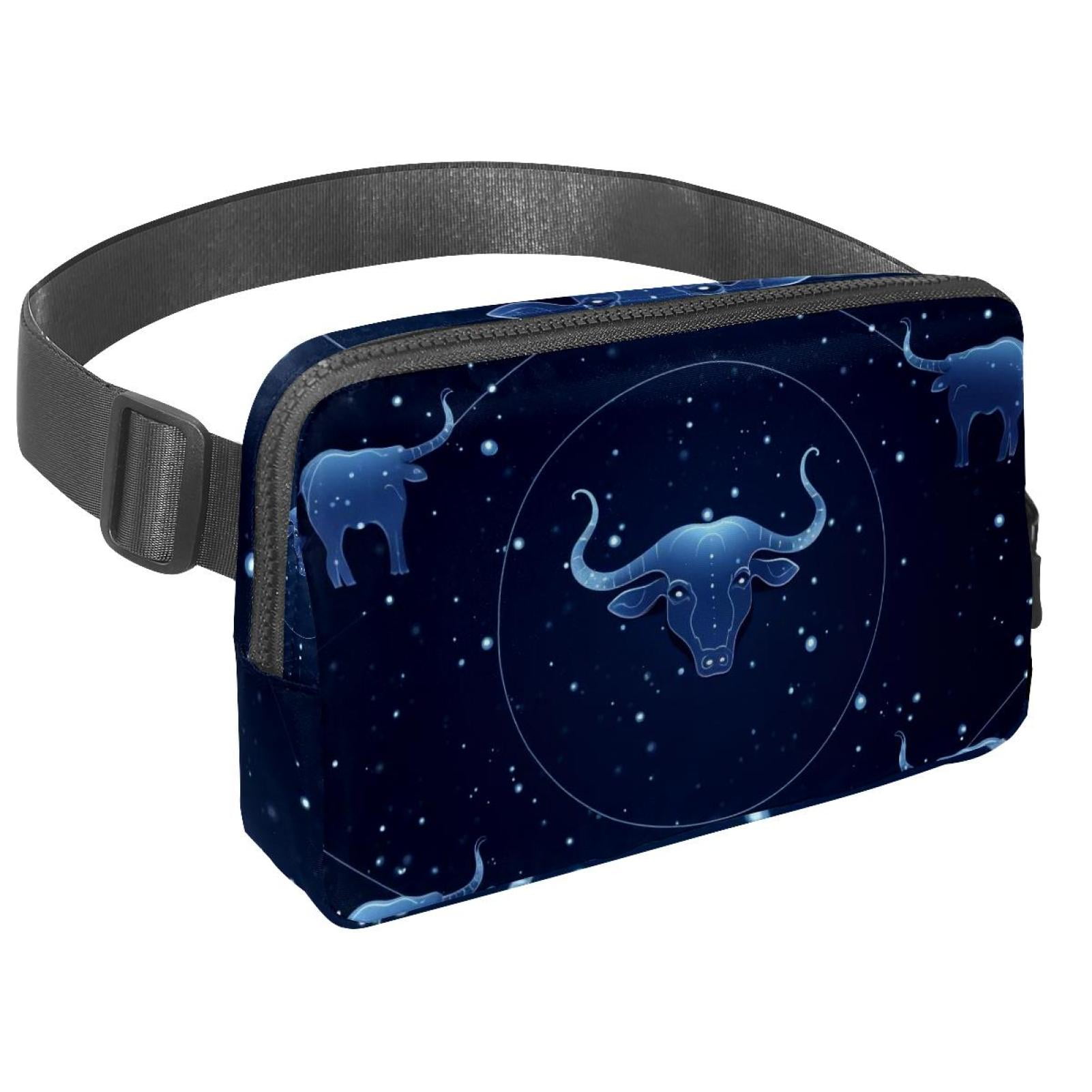 Taurus Lightweight Adjustable Waist Bag with Extension Strap - Unisex Fanny Pack