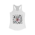 thumbnail image 1 of Taurus Lily Birth Flower Tank - Women's Racerback in 5 Color Options, 1 of 2