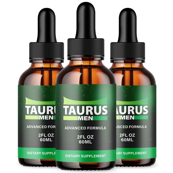 Taurus Men Drops Advanced Performance Support Liquid Supplement (90 Servings)