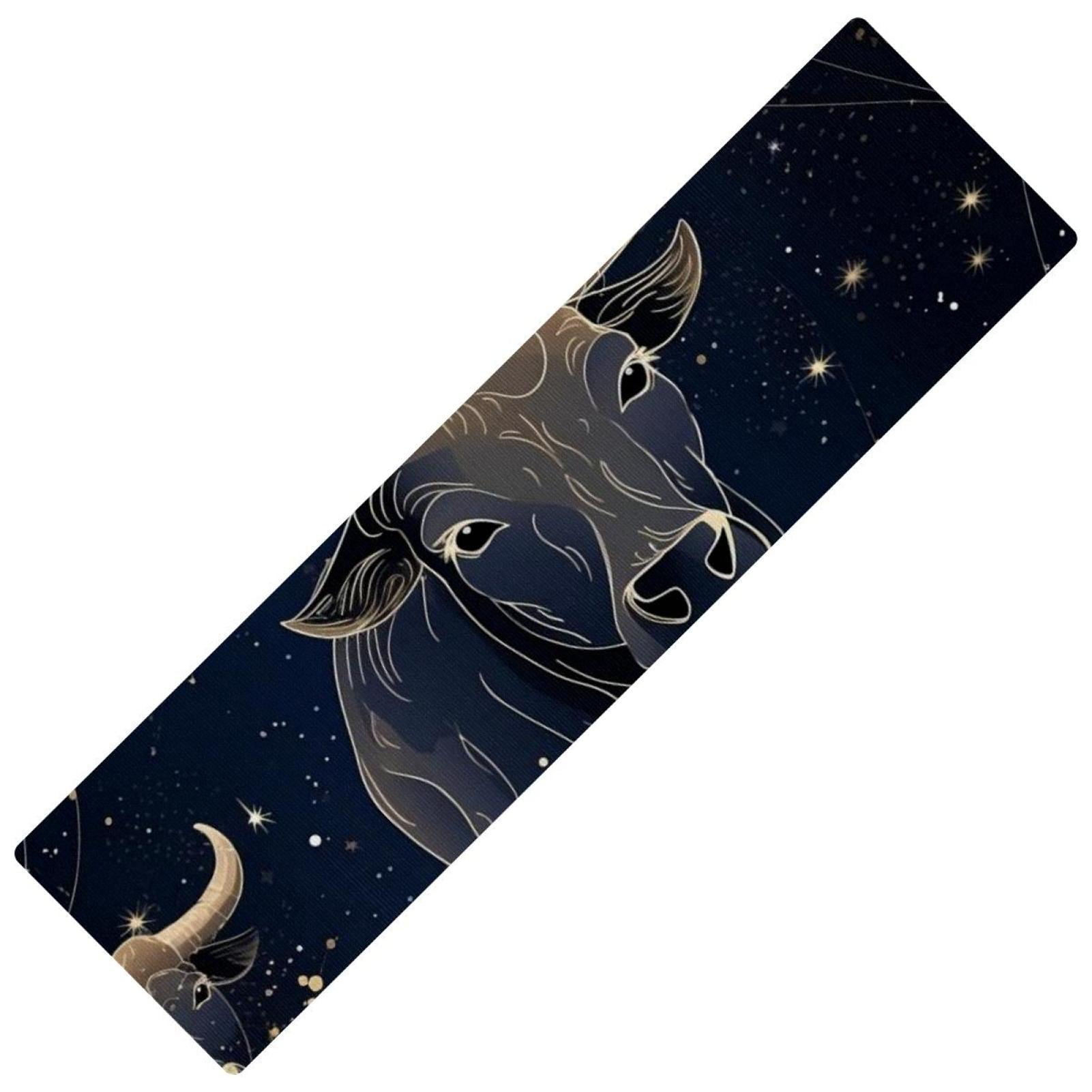 Taurus Rubber Mat Runner Rug Kitchen Mat, Rectangular 15.7