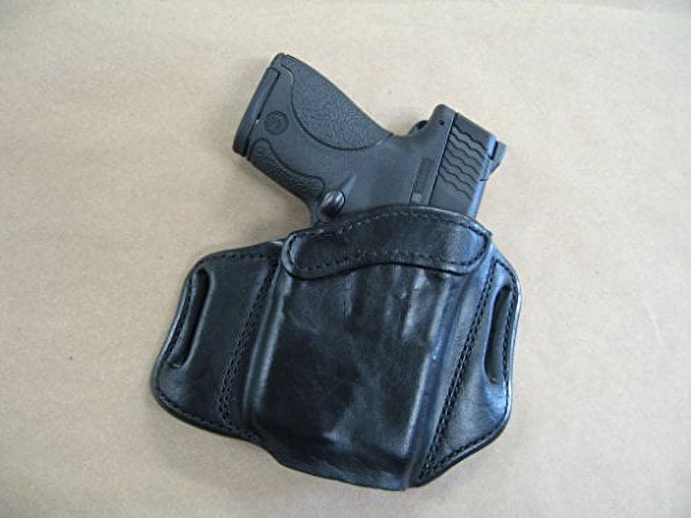 Azula Leather OWB Pancake Holster For Taurus Slim 709/740 WITH LASER - Tan, Right Hand