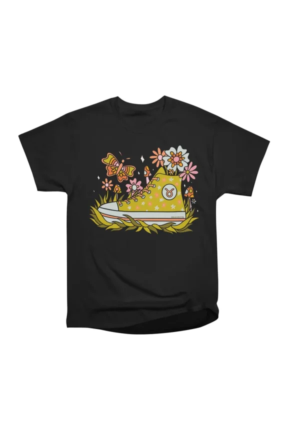 Taurus Sneaker T-Shirt Tee Gift For Him Merch For Her Apparel For Friend
