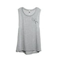 thumbnail image 1 of Taurus TAU Constellation Astrology Women's Fashion Sleeveless Muscle Workout Yoga Tank Top Sport Grey 2X-Large, 1 of 3