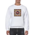 thumbnail image 1 of Taurus Zodiac Ethnic Style Sweatshirt Men -Image by Shutterstock, Male XX-Large, 1 of 4