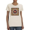 thumbnail image 1 of Taurus Zodiac Ethnic Style T-Shirt Women -Image by Shutterstock, Female 3X-Large, 1 of 4