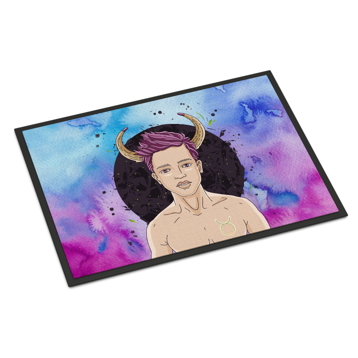 Taurus Zodiac Sign Door Mat
