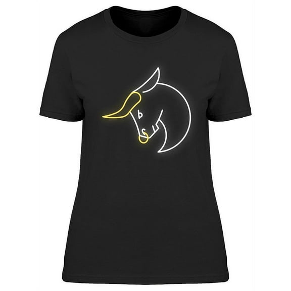 Taurus Zodiac Sign Neon  T-Shirt Women -Image by Shutterstock, Female 3X-Large