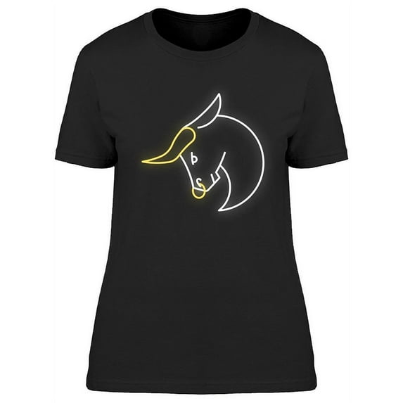 Taurus Zodiac Sign Neon T-Shirt Women -Image by Shutterstock, Female 3X-Large