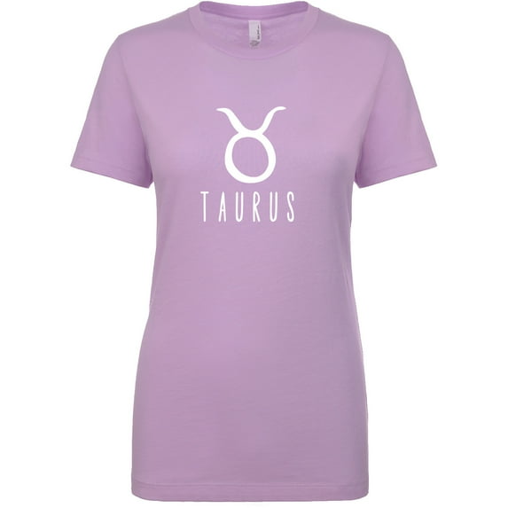 Taurus Zodiac Sign Womens crewneck tee