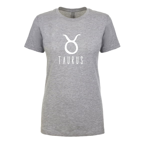 Taurus Zodiac Sign Womens crewneck tee