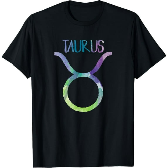 Taurus Zodiac Symbol Astrology Bull Earth Sign T-Shirt