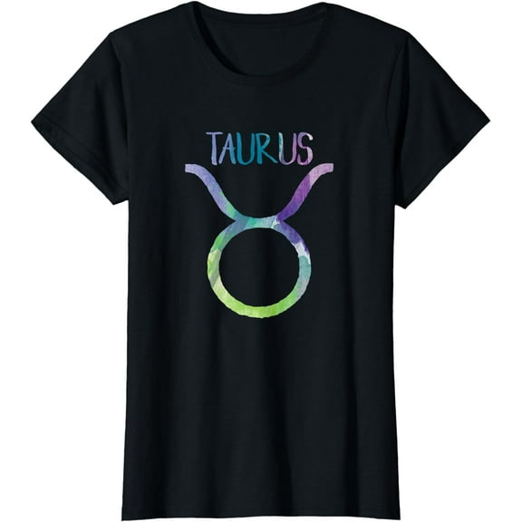 Taurus Zodiac Symbol Astrology Bull Earth Sign T-Shirt