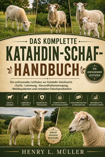 TausendfÃ¼Ãer Handbuch: Ein umfassender Leitfaden zur Katahdin-Schafzucht, -Zucht, -Lammung, -Gesundheitsversorgung, -Wei, (Paperback)