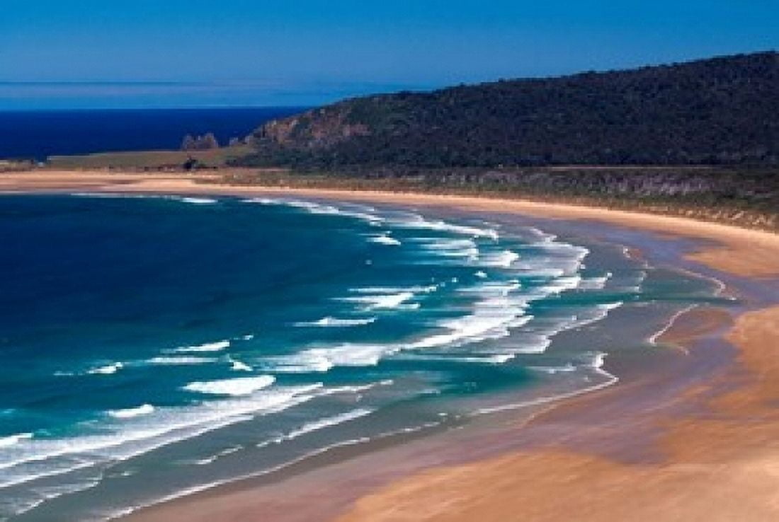 Tautuku Bay Catlins New Zealand Canvas Art - David Wall DanitaDelimont (18 x 12)
