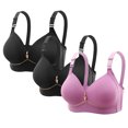thumbnail image 1 of Tauxra Bras for Women, Solid Color Wireless Lifting Soft Support Underwear, 3 Pack Women's Seamless Bras, 1 of 6