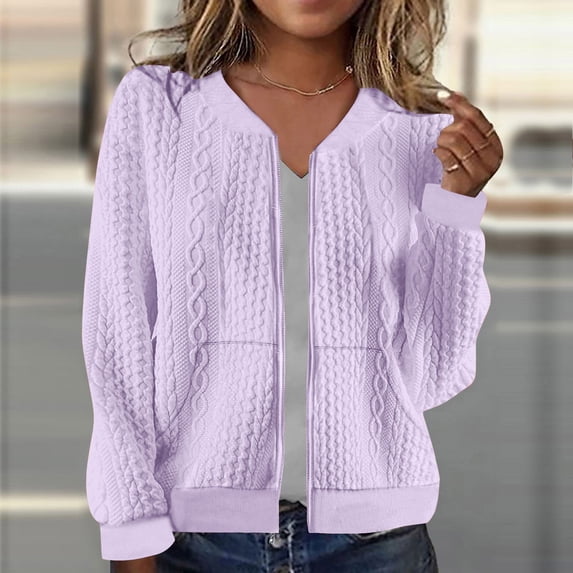 Tauxra Cardigan for Women,Women's Jacket,Long Sleeve Solid Color Button Casual,Coats for Women