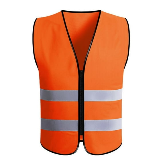 Tauxra Coats for Men,Waistcoat for Men,Men's Reflective Construction Safety Sleeveless Work Vest,Tanks for Men