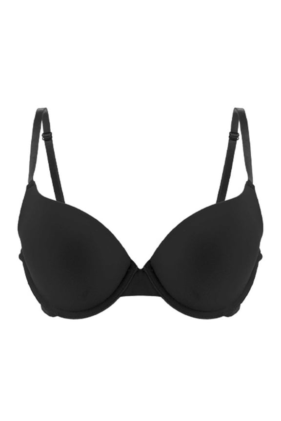 Full Coverage Push Up Bras for Women Plus Size, with Bust Support, No Spillage, Uplift, Thick Straps, Comfortable Bra