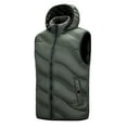 thumbnail image 1 of Tauxra Jackets for Men,Hooded Jackets for Men,Women's Jacket, Solid Color Long Sleeve Stand Collar Zipper Casual,Jackets for Men Fashion, 1 of 7