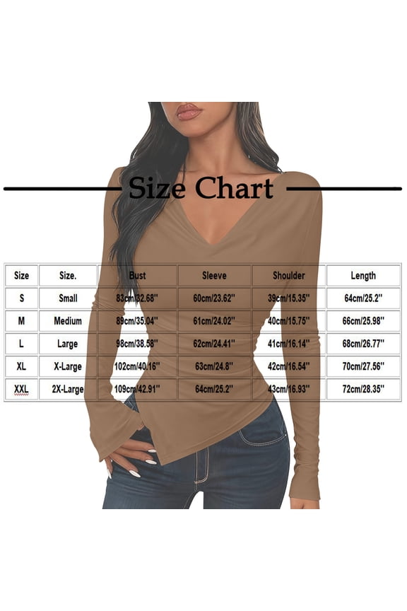 Long Sleeve Tops for Women,Women's Top,Long Sleeve Round Neck Asymmetric Fitted,Fall Womens Tops