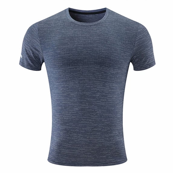 Tauxra Men's Sport Short Sleeve Shirt, Performance Workout Shirt with Fast Dry and Breathable Fabric for Men, Comfortable Athleisure T Shirt for Running Training and Casual Wear