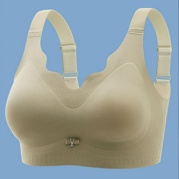 Tauxra Seamless Underwear for Women,Casual Seamless Lightweight Bra with Soft Support,Women's Bra