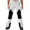 thumbnail image 1 of Tauxra Ski Pants for Men, Fleece Lined Thermal for Cold Weather, Water Resistant Snow Pants with Pockets for Winter Sports Hiking Casual, Colorblock Design, 1 of 6