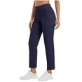 thumbnail image 1 of Tauxra Stretch Golf Pants for Women, 4-Way Stretch Pull On Tummy Control, Cropped Athletic for Golf Travel, 1 of 9