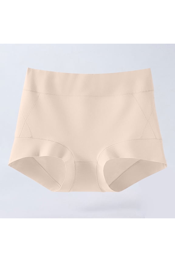 Underwear for Women,Women's Underwear Breathable Seamless High Waist Triangular Underwear with Fabric