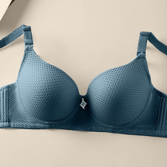 Tauxra Women Bra,Casual Solid Color Everyday Underwear with Underwire Support,Bras for Women