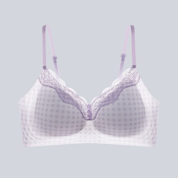 Tauxra Women Bra,Casual Solid Color Lifting Soft with Back Support and Lift,Lingerie for Women