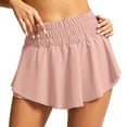 thumbnail image 1 of Tauxra Women's High Waisted Swim Skirts with Zipper Pocket Bottoms Swim Shorts with Built-in Shorts Pink 2XL, 1 of 8