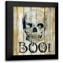 Tava, Janet 12x14 Black Modern Framed Museum Art Print Titled - Boo!