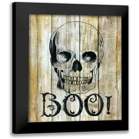 Tava, Janet 12x14 Black Modern Framed Museum Art Print Titled - Boo!