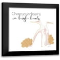 thumbnail image 1 of Tava Studios 12x12 Black Modern Framed Museum Art Print Titled - Chase Your Dreams, 1 of 5