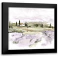 thumbnail image 1 of Tava Studios 12x12 Black Modern Framed Museum Art Print Titled - Elegant Lavender IV, 1 of 5