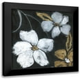 thumbnail image 1 of Tava Studios 12x12 Black Modern Framed Museum Art Print Titled - Moonlight Garden II, 1 of 5
