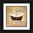 thumbnail image 1 of Tava Studios 12x12 Black Ornate Wood Framed with Double Matting Museum Art Print Titled - Bain de Luxe II, 1 of 4