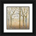 thumbnail image 1 of Tava Studios 12x12 Black Ornate Wood Framed with Double Matting Museum Art Print Titled - Golden Wood, 1 of 4