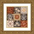 thumbnail image 1 of Tava Studios 12x12 Gold Ornate Wood Framed with Double Matting Museum Art Print Titled - Patterns Of Nature II, 1 of 4